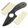 *Ringeye Skinner - (USA Damascus) - DIY Blade Kit W/Yellowheart Scales -Knife Kits Sales Shop AD0061BLP rsk ylwhrt 1 1500