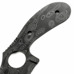 *Ringeye Skinner - (USA Damascus) - DIY Knife Kit - (Blade Blank & Pinstock Only) -Knife Kits Sales Shop AD0061BL img3 1500 4