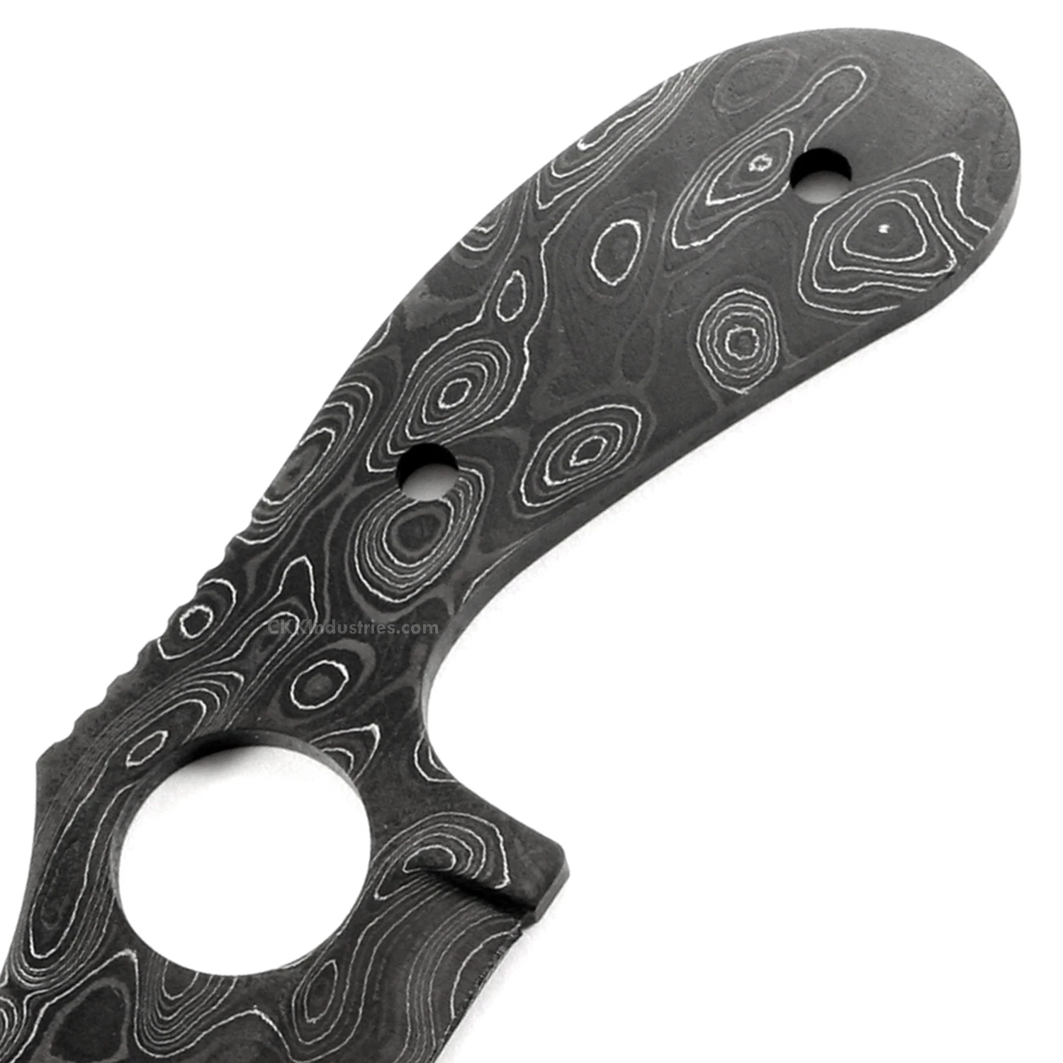 *Ringeye Skinner - (USA Damascus) - DIY Blade Kit W/Katalox Scales 5 *Ringeye Skinner - (USA Damascus) - DIY Blade Kit W/Katalox Scales - Image 3