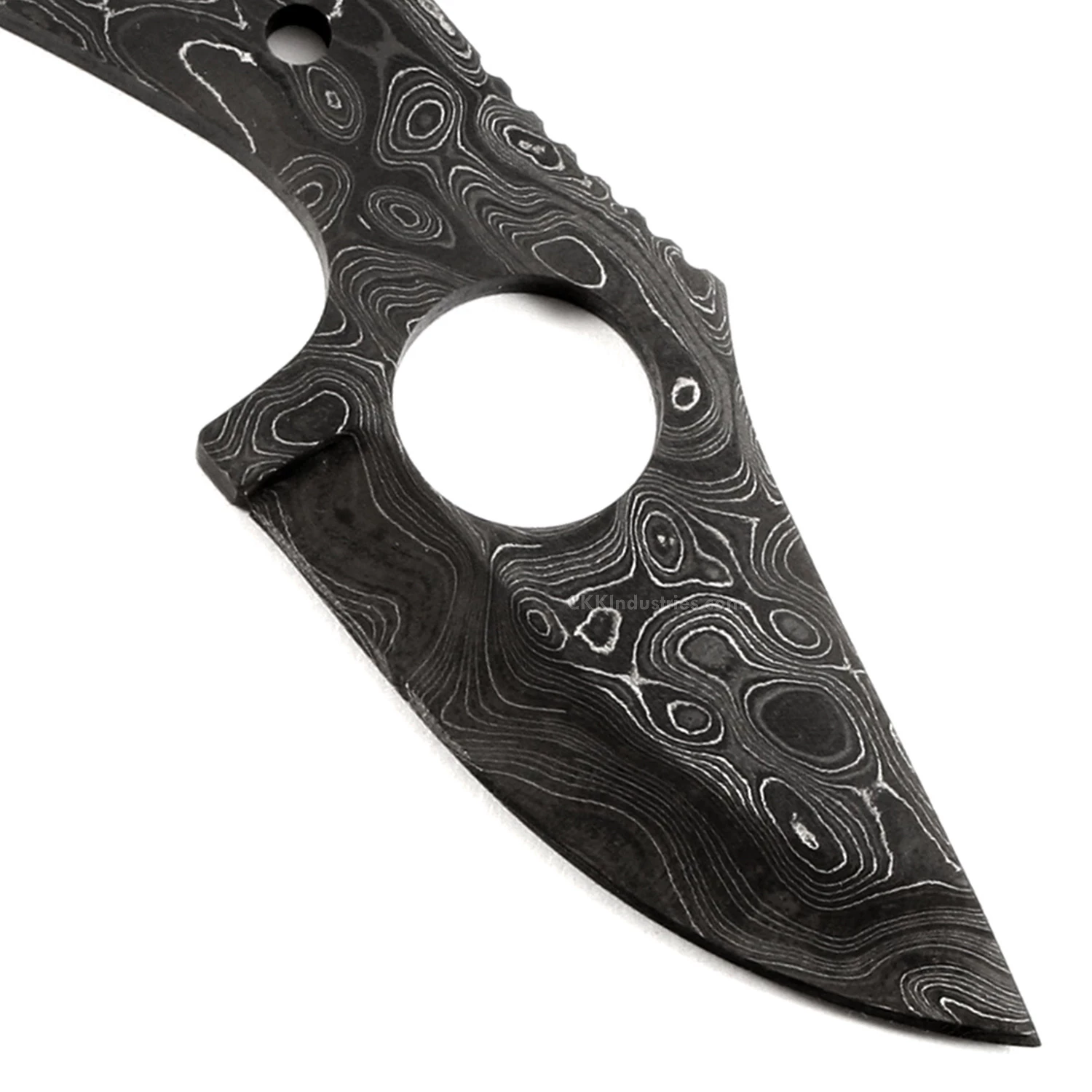 *Ringeye Skinner - (USA Damascus) - DIY Blade Kit W/Katalox Scales 7 *Ringeye Skinner - (USA Damascus) - DIY Blade Kit W/Katalox Scales - Image 5