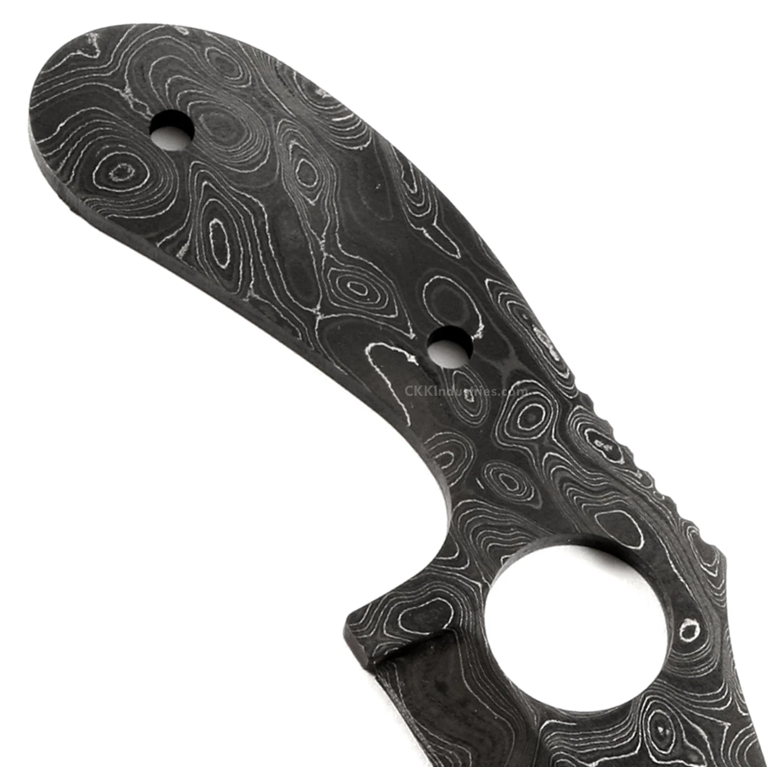 *Ringeye Skinner - (USA Damascus) - DIY Blade Kit W/Bubinga Scales 8 *Ringeye Skinner - (USA Damascus) - DIY Blade Kit W/Bubinga Scales - Image 6