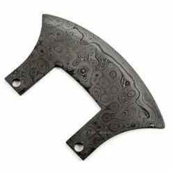 *Ulu Axe Kit - (USA Damascus) - Blade Blank -Knife Kits Sales Shop AD0062BL img4 1500