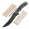 *Persian Prince - (USA Damascus) - DIY Blade Kit W/Canarywood Scales -Knife Kits Sales Shop AD0063BLP rsk canary 1 1500
