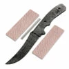*Persian Prince - (USA Damascus) - DIY Blade Kit W/Lacewood Scales -Knife Kits Sales Shop AD0063BLP rsk lace 1 1500