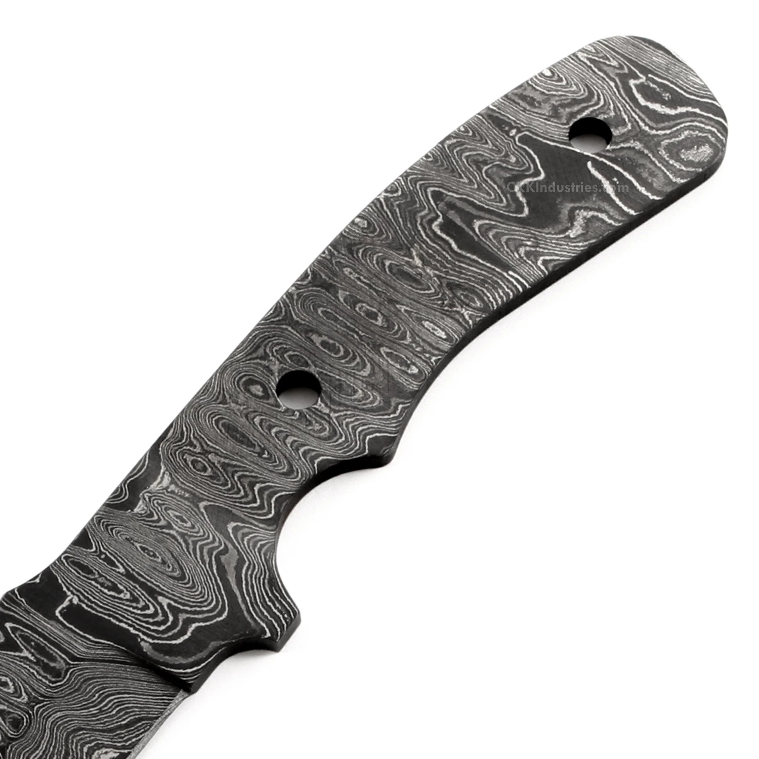 *Persian Prince - (USA Damascus) - DIY Blade Kit W/Lacewood Scales 5 *Persian Prince - (USA Damascus) - DIY Blade Kit W/Lacewood Scales - Image 3