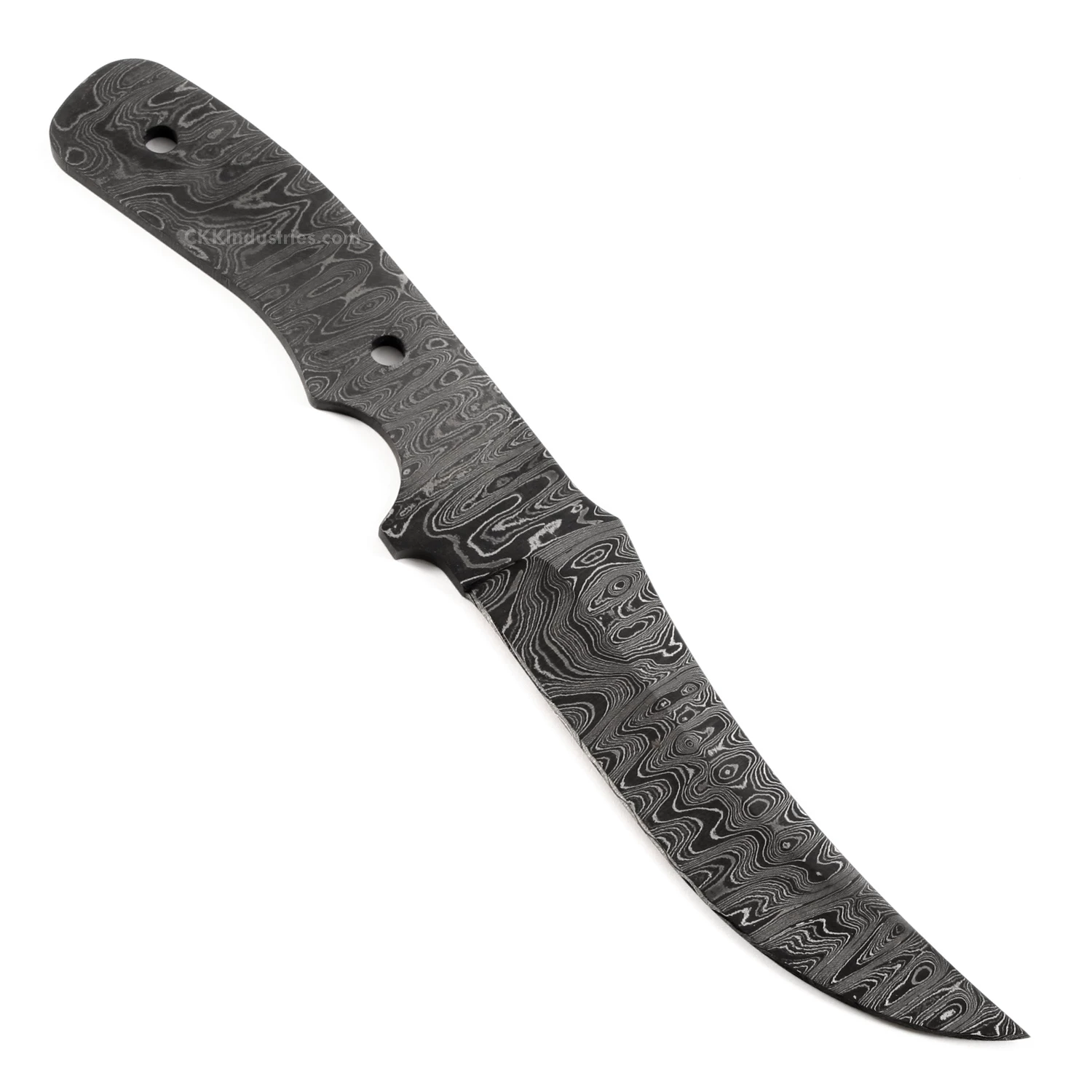 *Persian Prince - (USA Damascus) - DIY Blade Kit W/Lacewood Scales 6 *Persian Prince - (USA Damascus) - DIY Blade Kit W/Lacewood Scales - Image 4