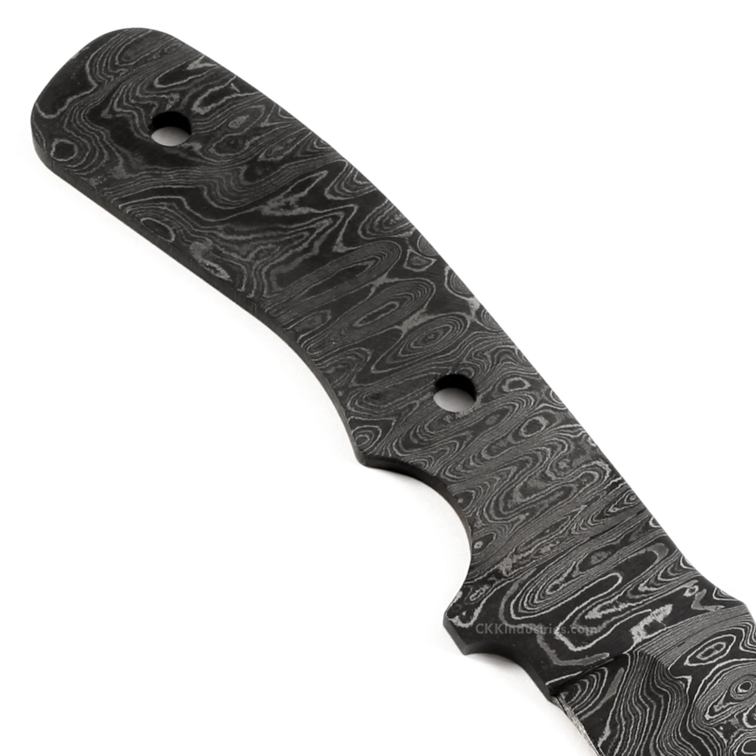 *Persian Prince - (USA Damascus) - DIY Blade Kit W/Lacewood Scales 8 *Persian Prince - (USA Damascus) - DIY Blade Kit W/Lacewood Scales - Image 6