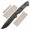 *Desert Rose - (USA Damascus) - DIY Knife Kit W/Mahogany Scales 2 *Desert Rose - (USA Damascus) - DIY Knife Kit W/Mahogany Scales -Knife Kits Sales Shop AD0064BLP rsk mahog 1 1500