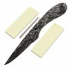 *Tail Fin - (USA Damascus) - DIY Blade Kit W/Yellowheart Scales -Knife Kits Sales Shop AD0065BLP rsk ylwhrt 1 1500