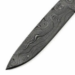 *Fire Ant - (USA Damascus) - DIY Blade Kit W/Marblewood Handle Block 10 *Fire Ant - (USA Damascus) - DIY Blade Kit W/Marblewood Handle Block -Knife Kits Sales Shop AD0067BL img2 1500 2