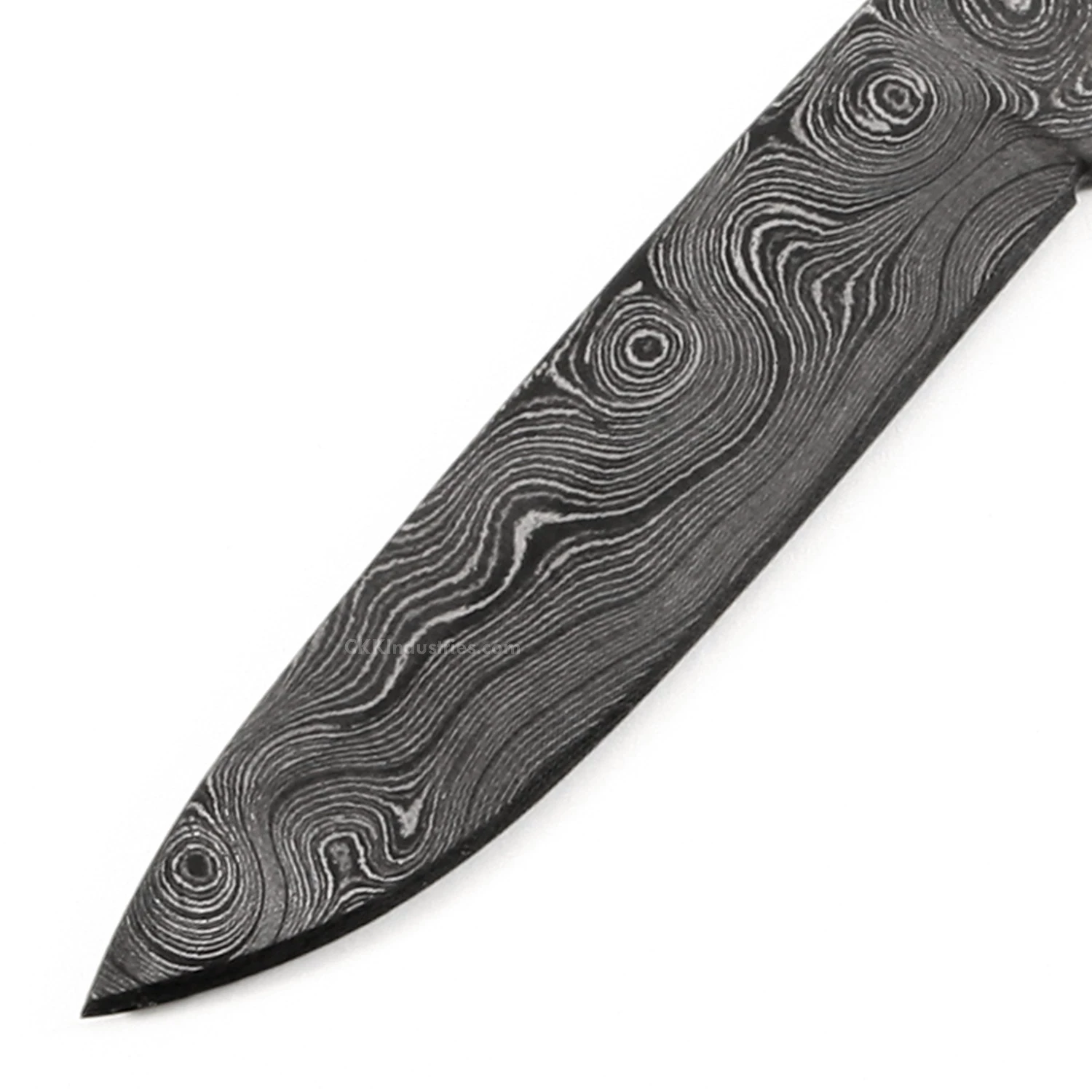 *Fire Ant - (USA Damascus) - DIY Blade Kit W/Marblewood Handle Block 4 *Fire Ant - (USA Damascus) - DIY Blade Kit W/Marblewood Handle Block - Image 2