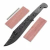 *Clipper - (USA Damascus) - DIY Blade Kit W/Bubinga Scales -Knife Kits Sales Shop AD0068BLP rsk bubinga 1 1500