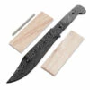 *Clipper - (USA Damascus) - DIY Blade Kit W/Canarywood Scales -Knife Kits Sales Shop AD0068BLP rsk canary 1 1500