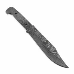 *Clipper - (USA Damascus) - DIY Blade Kit W/Bubinga Scales 12 *Clipper - (USA Damascus) - DIY Blade Kit W/Bubinga Scales -Knife Kits Sales Shop AD0068BL img4 1500 4