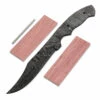 *Gunslinger - (USA Damascus) - DIY Blade Kit W/Bubinga Scales -Knife Kits Sales Shop AD0069BLP rsk bubinga 1 1500
