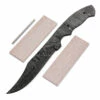 *Gunslinger - (USA Damascus) - DIY Blade Kit W/Mahogany Scales -Knife Kits Sales Shop AD0069BLP rsk mahog 1 1500