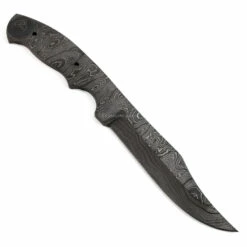 *Gunslinger - (USA Damascus) - DIY Blade Kit W/Curly Maple Scales -Knife Kits Sales Shop AD0069BL img4 1500 7