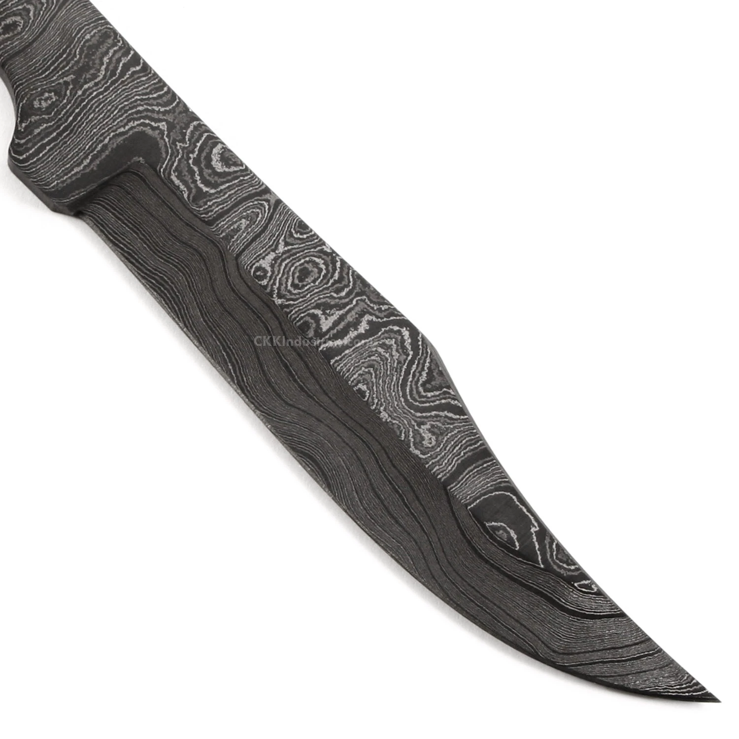 *Gunslinger - (USA Damascus) - DIY Blade Kit W/Lacewood Scales 7 *Gunslinger - (USA Damascus) - DIY Blade Kit W/Lacewood Scales - Image 5