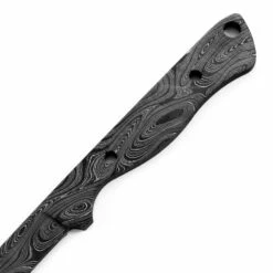 *Osprey - (USA Damascus) - DIY Blade Kit W/Yellowheart Scales -Knife Kits Sales Shop AD0071BL img3 1500 1