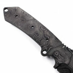 **Alien Hunter Knife Kit - (USA Damascus) - Full Tang - (Blade & Pinstock Only) -Knife Kits Sales Shop AD0072BL img6 1500 4
