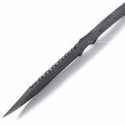 *Alien Hunter Knife Kit - (USA Damascus) - DIY Blade Kit W/Curly Maple Scales -Knife Kits Sales Shop AD0072BL img7 1500 9