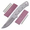 Jim Dandy - (High Carbon) - DIY Blade Kit W/Purpleheart Scales -Knife Kits Sales Shop AD0076BL HCP rsk prphrt 1 1500