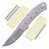 Jim Dandy - (High Carbon) - DIY Blade Kit W/Yellowheart Scales -Knife Kits Sales Shop AD0076BL HCP rsk ylwhrt 1 1500