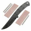 Jim Dandy - (USA Damascus) - DIY Blade Kit W/Lacewood Scales -Knife Kits Sales Shop AD0076BLP rsk lace 1 1500