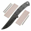 Jim Dandy - (USA Damascus) - DIY Blade Kit W/Mahogany Scales -Knife Kits Sales Shop AD0076BLP rsk mahog 1 1500