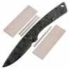 *Sports Boot - (USA Damascus) - DIY Blade Kit W/Mahogany Scales -Knife Kits Sales Shop AD0078BLP rsk mahog 1 1500