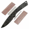 *Sports Boot - (USA Damascus) - DIY Blade Kit W/Walnut Scales -Knife Kits Sales Shop AD0078BLP rsk walnut 1 1500