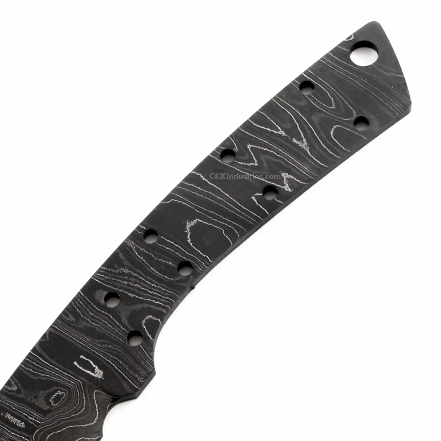 *Sports Boot - (USA Damascus) - DIY Blade Kit W/Mahogany Scales 5 *Sports Boot - (USA Damascus) - DIY Blade Kit W/Mahogany Scales - Image 3