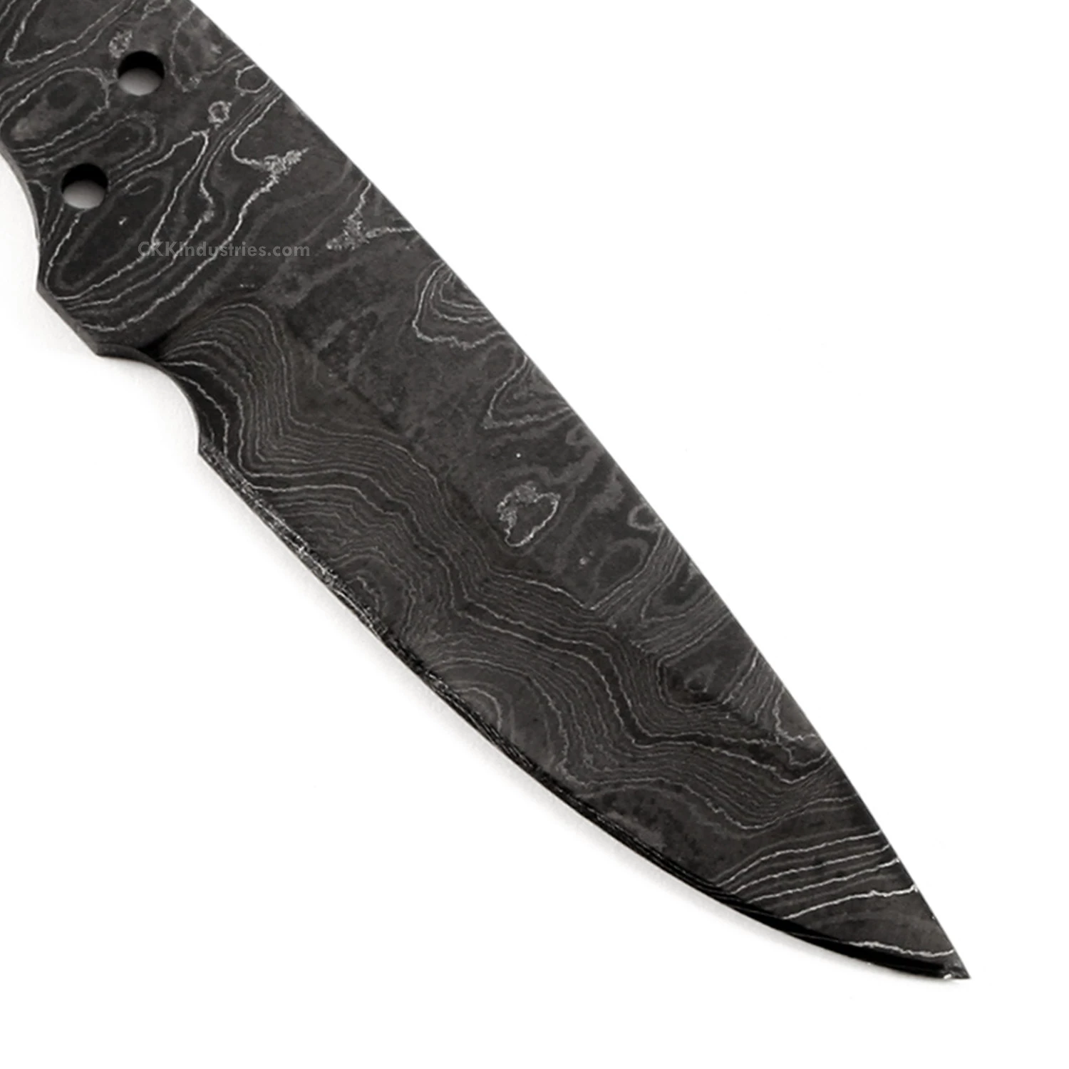 *Sports Boot - (USA Damascus) - DIY Blade Kit W/Lacewood Scales 7 *Sports Boot - (USA Damascus) - DIY Blade Kit W/Lacewood Scales - Image 5