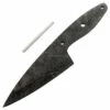 *Petite Chef - (Damascus) - DIY Knife Kit - (Blade Blank & Pinstock Only) -Knife Kits Sales Shop AD0079BLP 1 1500