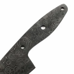 *Petite Chef - (Damascus) - DIY Blade Kit W/Yellowheart Handle Scales -Knife Kits Sales Shop AD0079BL img3 1500