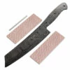 *Gourmet Kitchen Knife - (USA Damascus) - DIY Blade Kit W/Lacewood Scales -Knife Kits Sales Shop AD0080BLP rsk lace 1 1500