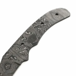 *Ace Gut Hook Knife Kit - (USA Damascus) - DIY Blade Kit W/Yellowheart Scales 11 *Ace Gut Hook Knife Kit - (USA Damascus) - DIY Blade Kit W/Yellowheart Scales -Knife Kits Sales Shop AD0081BL img3 1500 5