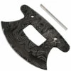 *The Chopper - (USA Damascus) - DIY Knife Kit - (Blade Blank & Pinstock Only)