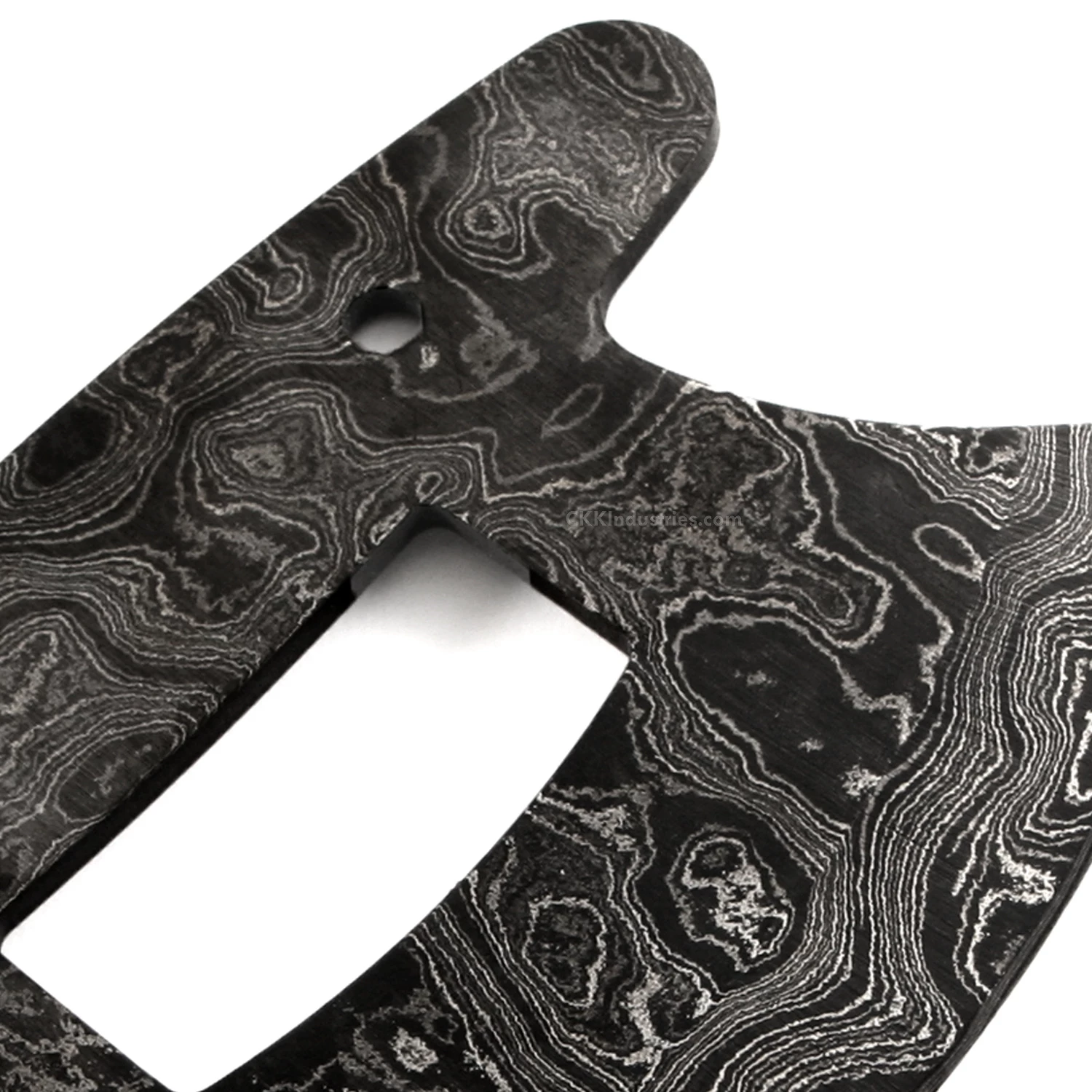 *The Chopper - (USA Damascus) - DIY Knife Kit - (Blade Blank & Pinstock Only) 12 *The Chopper - (USA Damascus) - DIY Knife Kit - (Blade Blank & Pinstock Only) - Image 10