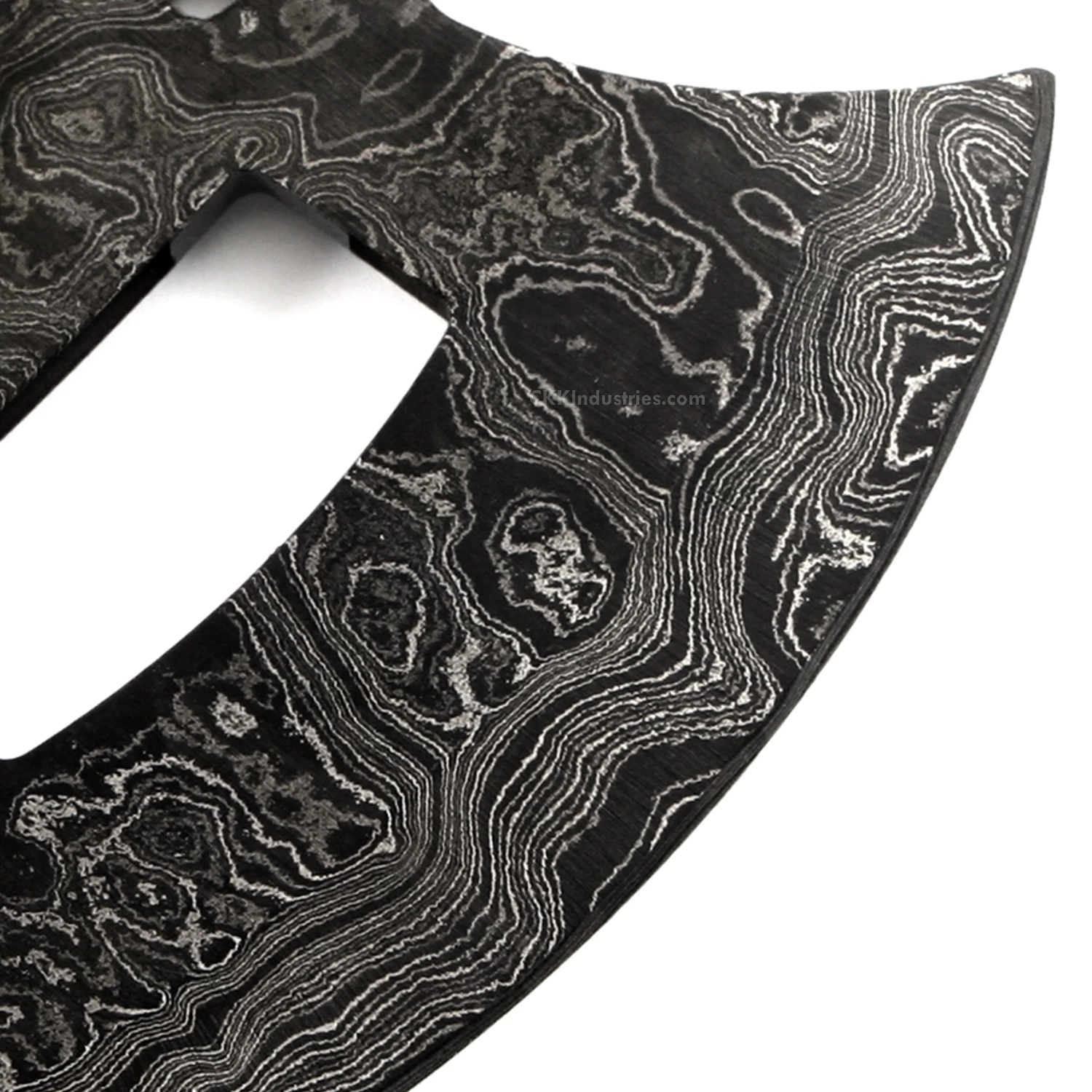 *The Chopper - (USA Damascus) - DIY Knife Kit - (Blade Blank & Pinstock Only) 9 *The Chopper - (USA Damascus) - DIY Knife Kit - (Blade Blank & Pinstock Only) - Image 7