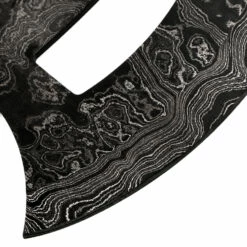 *The Chopper - (USA Damascus) - DIY Knife Kit - (Blade Blank & Pinstock Only) 20 *The Chopper - (USA Damascus) - DIY Knife Kit - (Blade Blank & Pinstock Only) -Knife Kits Sales Shop AD0082BL img8 1500