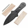 *Pygmy Dagger - (USA Damascus) - DIY Blade Kit W/Canarywood Scales -Knife Kits Sales Shop AD0083BLP rsk canary 1 1500