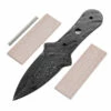 *Pygmy Dagger - (USA Damascus) - DIY Blade Kit W/Mahogany Scales -Knife Kits Sales Shop AD0083BLP rsk mahog 1 1500