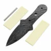 *Pygmy Dagger - (USA Damascus) - DIY Blade Kit W/Yellowheart Scales -Knife Kits Sales Shop AD0083BLP rsk ylwhrt 1 1500