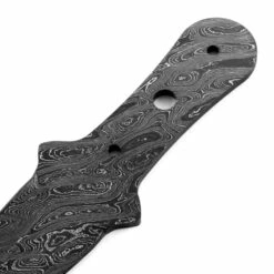 *Pygmy Dagger - (USA Damascus) - DIY Blade Kit W/Bubinga Scales -Knife Kits Sales Shop AD0083BL img3 1500 8