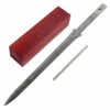 *CEO Rapier - (USA Damascus) - DIY Blade Kit W/Bloodwood Handle Block 2 *CEO Rapier - (USA Damascus) - DIY Blade Kit W/Bloodwood Handle Block -Knife Kits Sales Shop AD0084BLP rsk bloodwd 1 1500