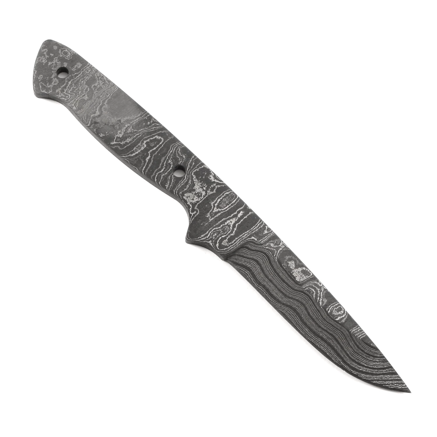 *Vegas Boot - (USA Damascus) - DIY Blade Kit W/Canarywood Scales 4 *Vegas Boot - (USA Damascus) - DIY Blade Kit W/Canarywood Scales - Image 2