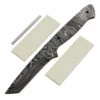 *Lucha Tanto - (USA Damascus) - DIY Blade Kit W/Curly Maple Scales 1 *Lucha Tanto - (USA Damascus) - DIY Blade Kit W/Curly Maple Scales -Knife Kits Sales Shop AD0087BLP rsk crlympl 1 1500