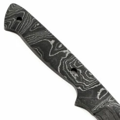 *Lucha Tanto - (USA Damascus) - DIY Blade Kit W/Curly Maple Scales -Knife Kits Sales Shop AD0087BL img6 1500 2