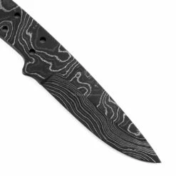 *Dixie Gambler - (USA Damascus) - DIY Blade Kit W/Katalox Scales -Knife Kits Sales Shop AD0088BL img5 1500 2
